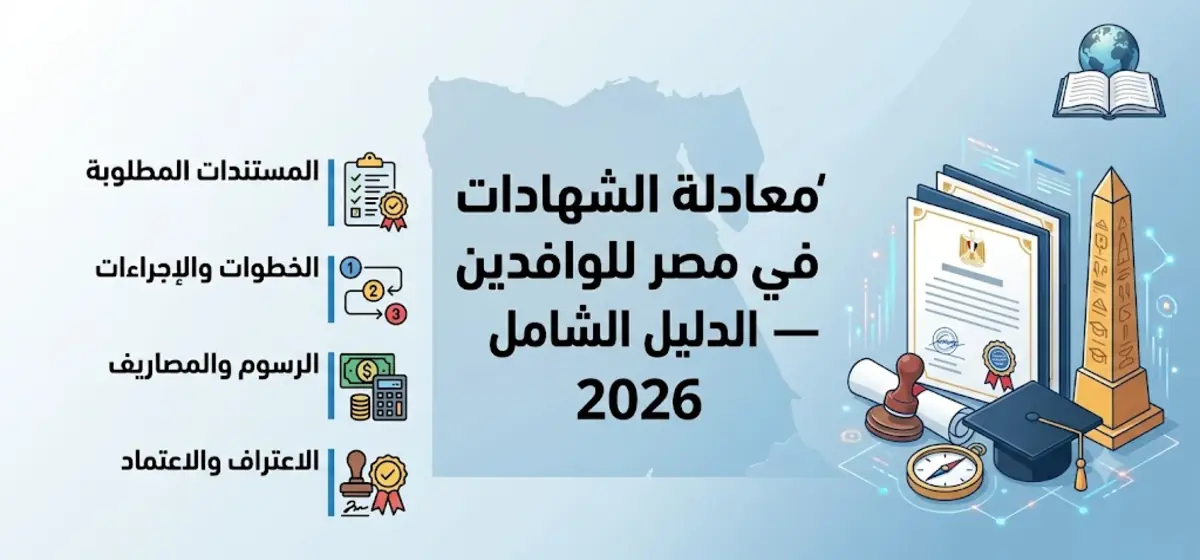 Équivalence de Diplômes en Égypte pour Étudiants Étrangers — Guide Complet 2026