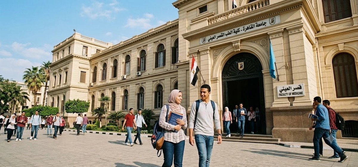 شروط القبول في جامعة القاهرة كلية الطب للوافدين 2026