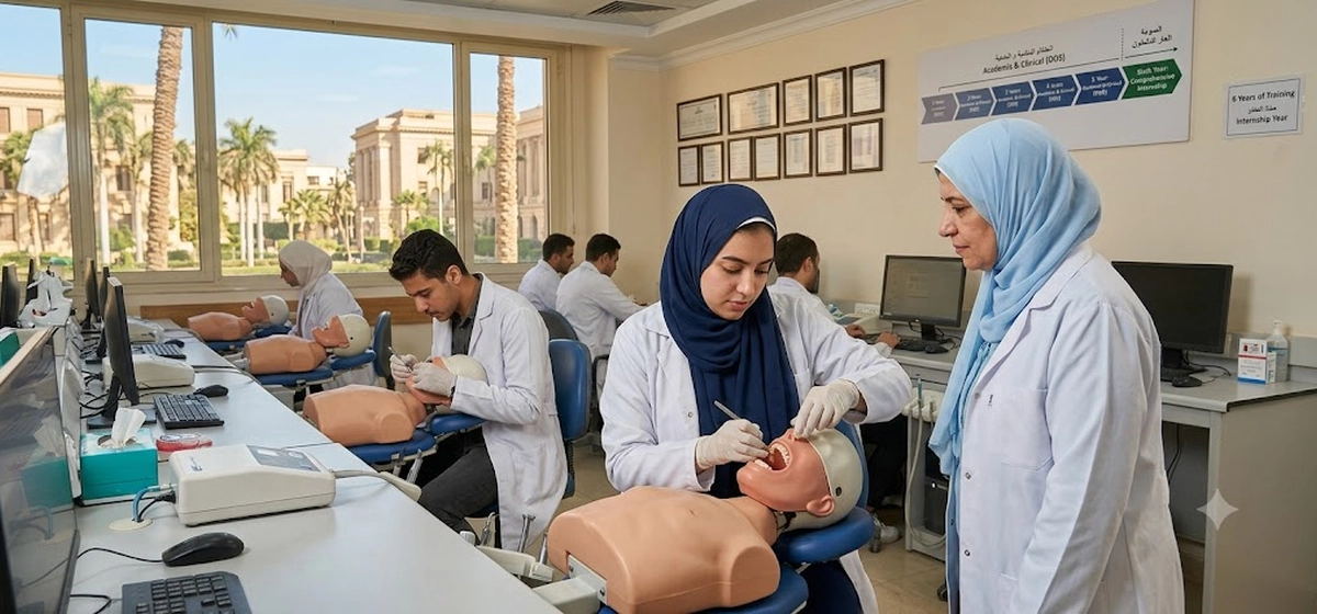 كم سنة دراسة طب الأسنان في مصر للوافدين 2026