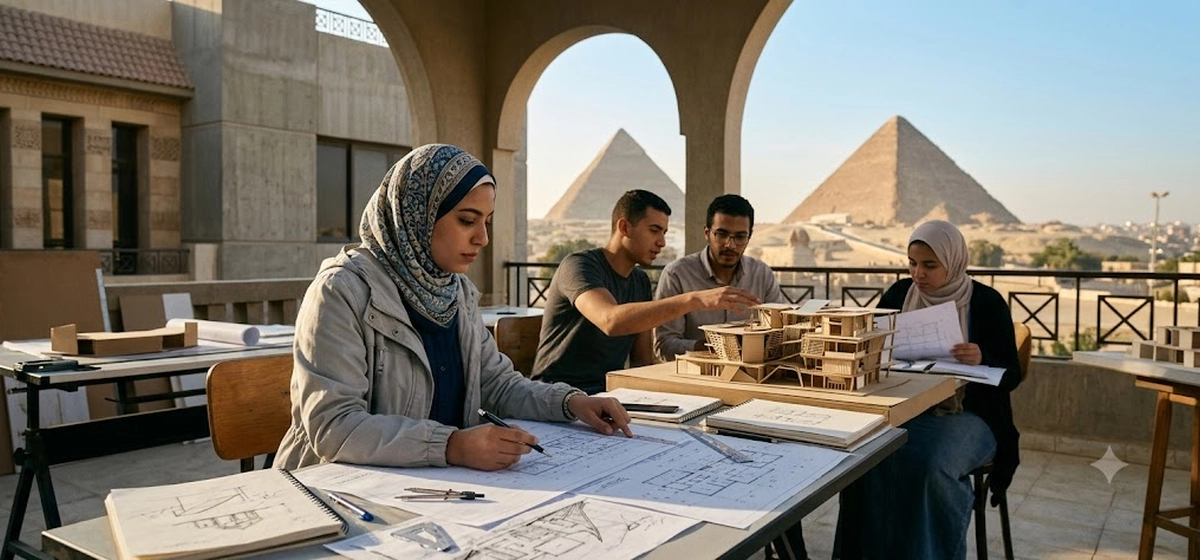 دراسة الهندسة المعمارية في مصر للوافدين 2026